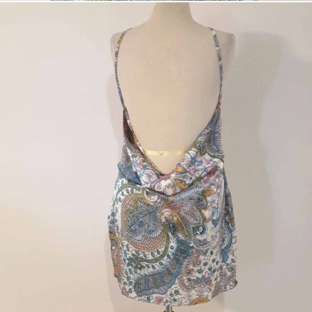 NEW Beginning Boutique Size 12 Satin Feel Paisley Festival Dress - Picture 4 of 8